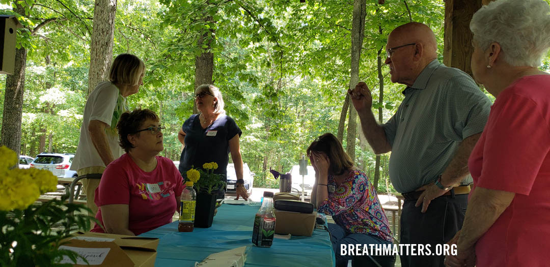 Annual Picnic with breathmatters at Huguenot Park June 2024