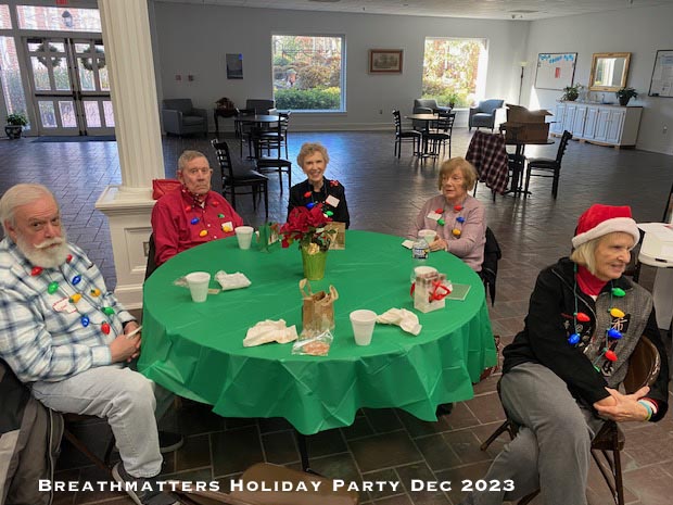 The Breathmatters Holiday Party 2023